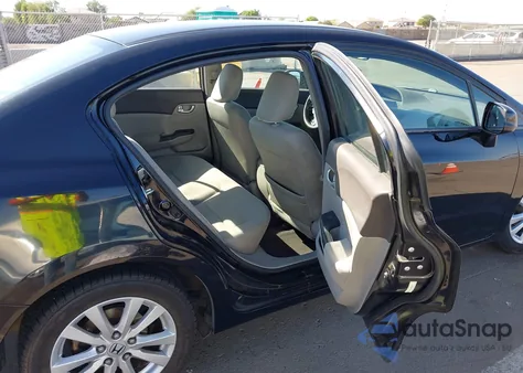 2012 Honda Civic Ex из США, поврежденный, VIN 19XFB2F89CE066748